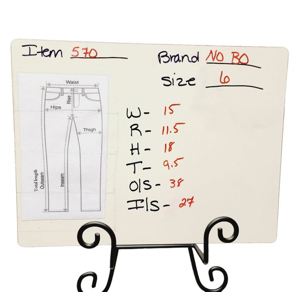 New York Patchwork Jeans - Size 6 - High Rise - Mom Jeans - Distressed - Picture 10 of 10